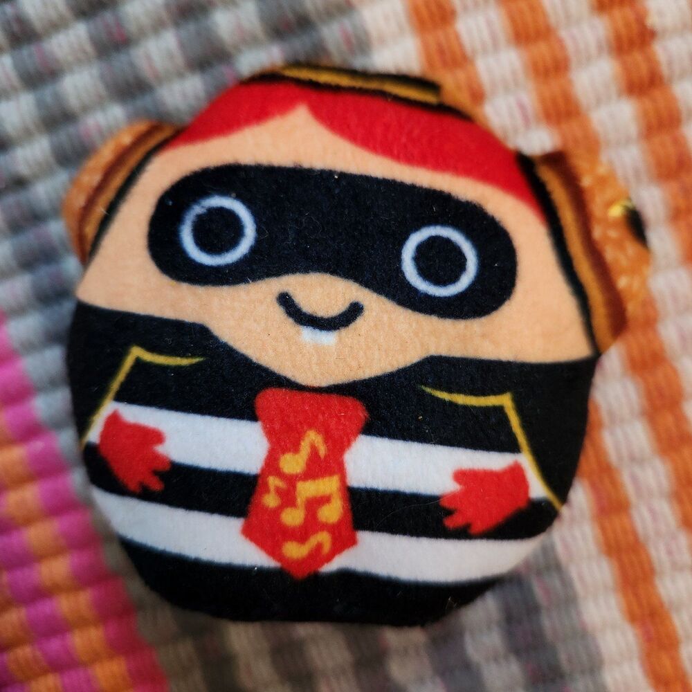 hamburglar McDonalds mini squish plush